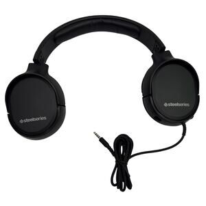 SteelSeries Arctis 1 Wired Gaming Headset HS-00020 Black – No Mic, Needs EarPads
